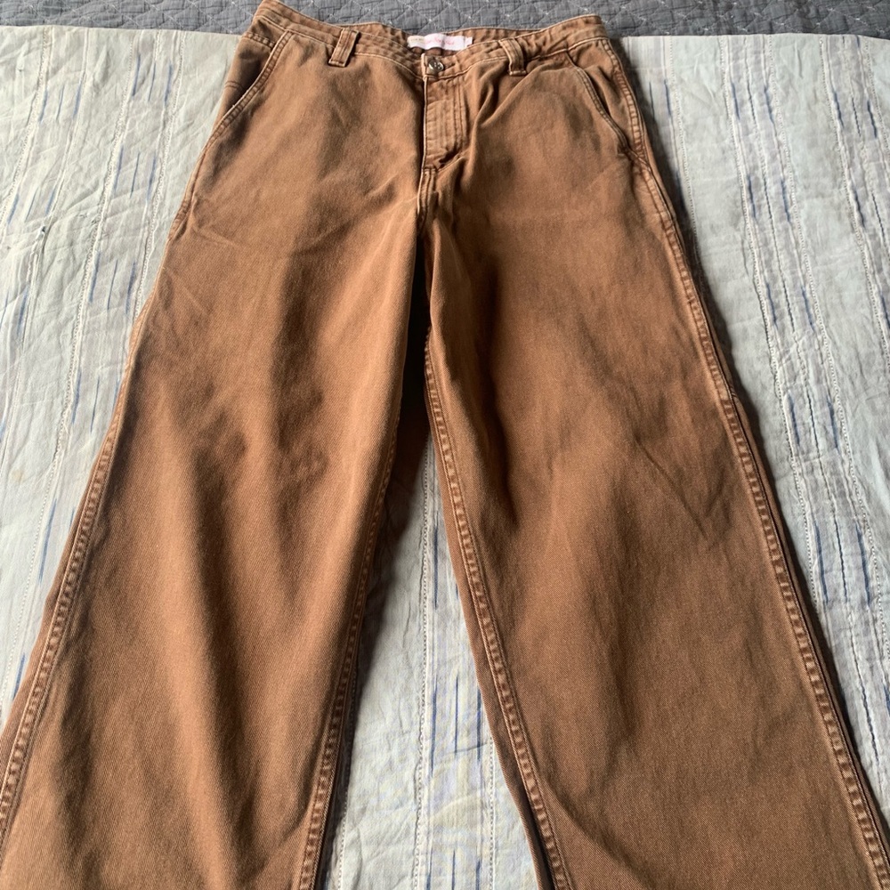 Lisa Says Gah Brown Carpenter Jeans